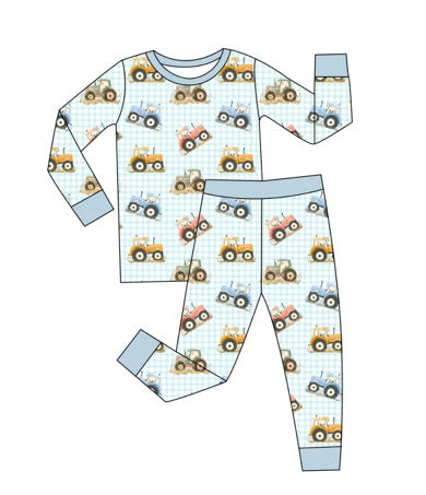 Benton`s Tractor Dreams Two Piece Set